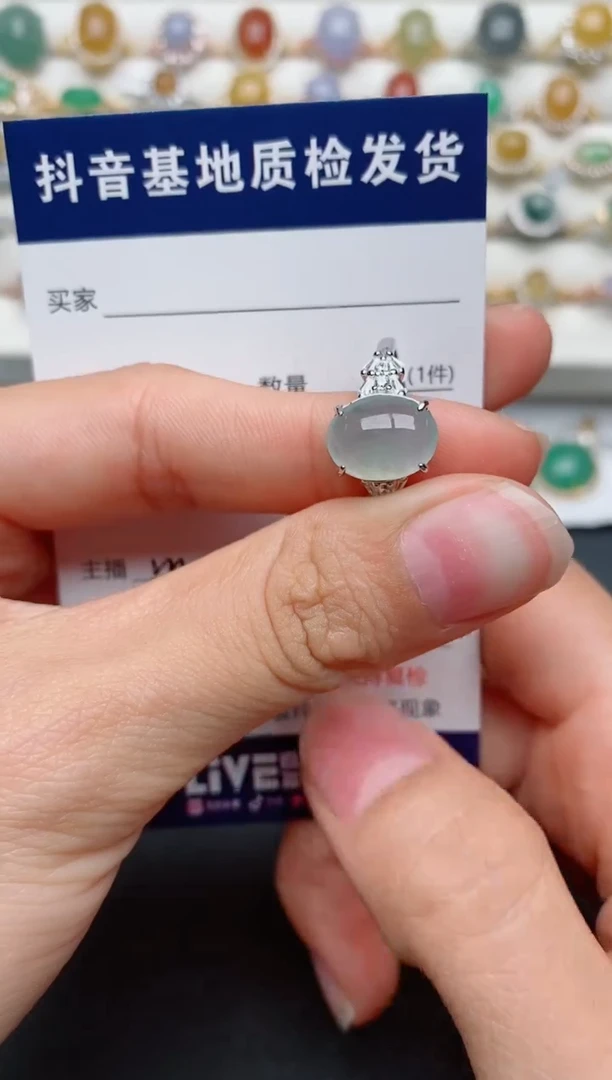 【闪购商品】翡翠戒指银S925镶嵌..............