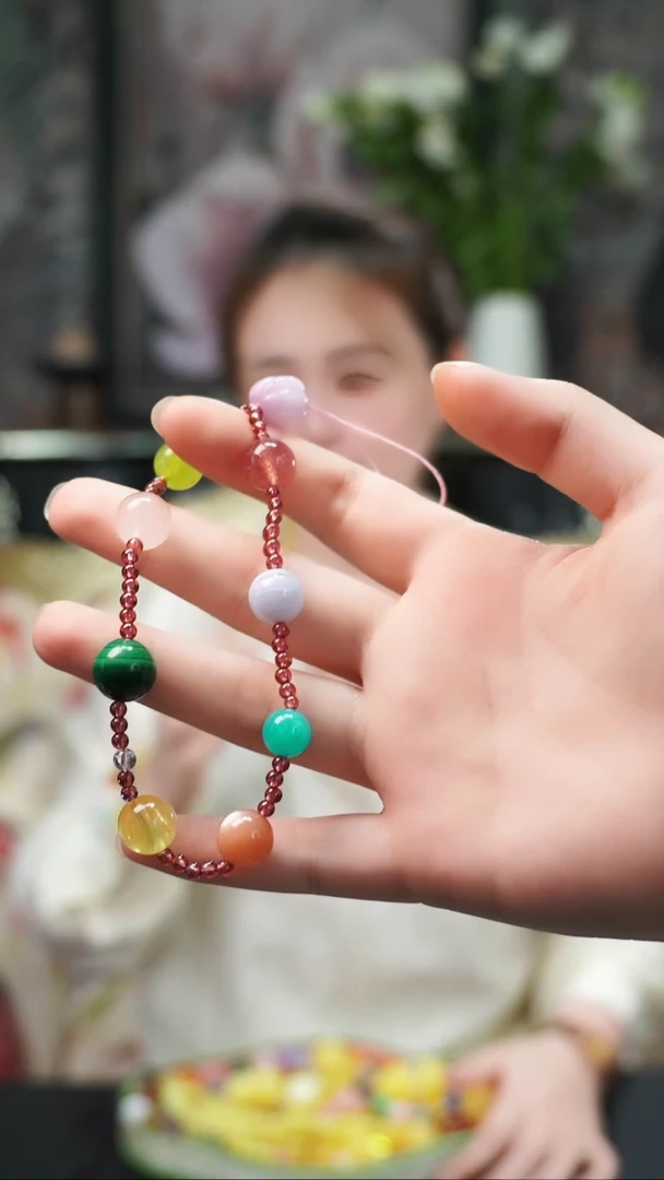 颈饰未镶嵌和田玉萌*乖手串