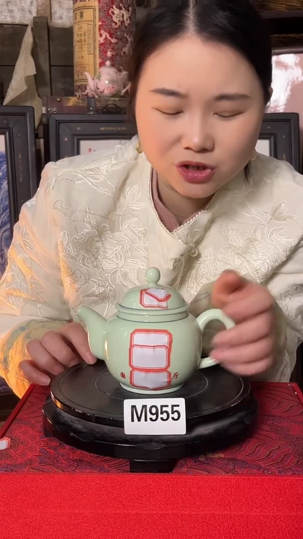 摆件陶景德镇陶瓷摆件M955