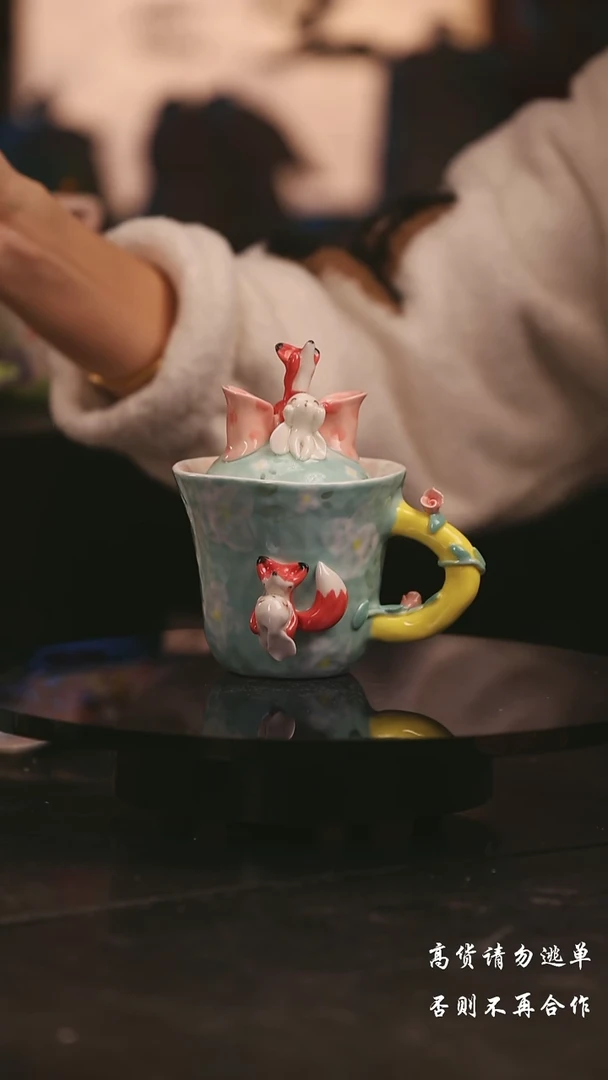陶瓷景德镇可爱设计师款陶瓷