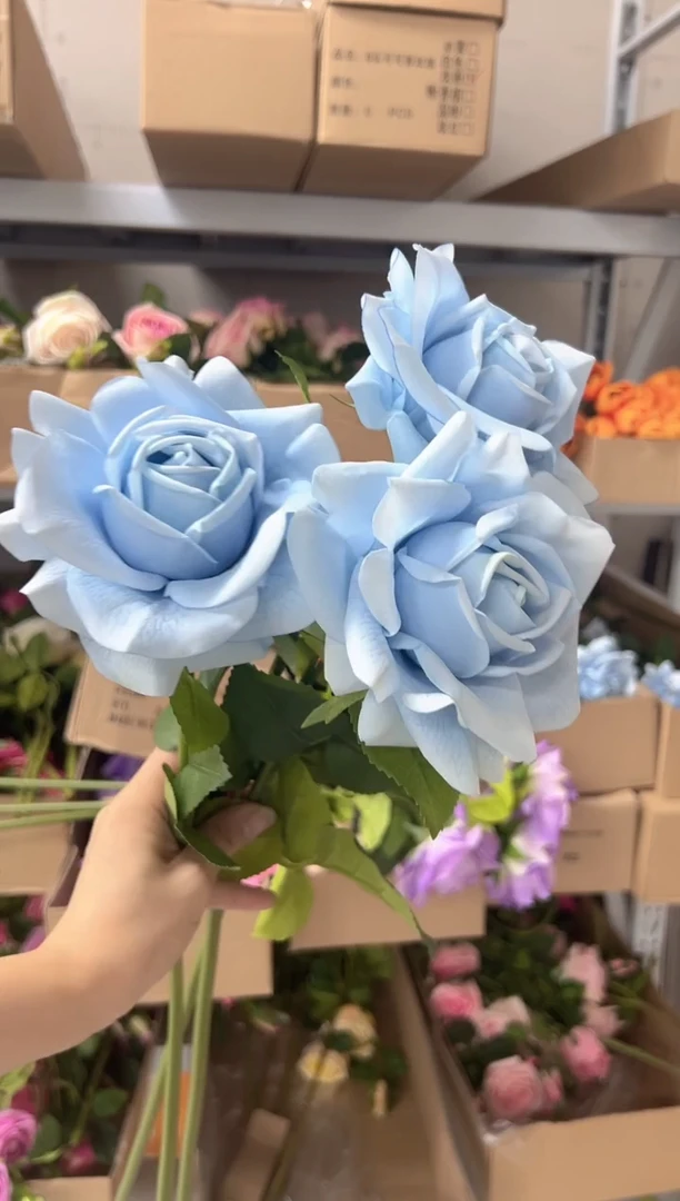 3枝蓝色手感保湿水晶