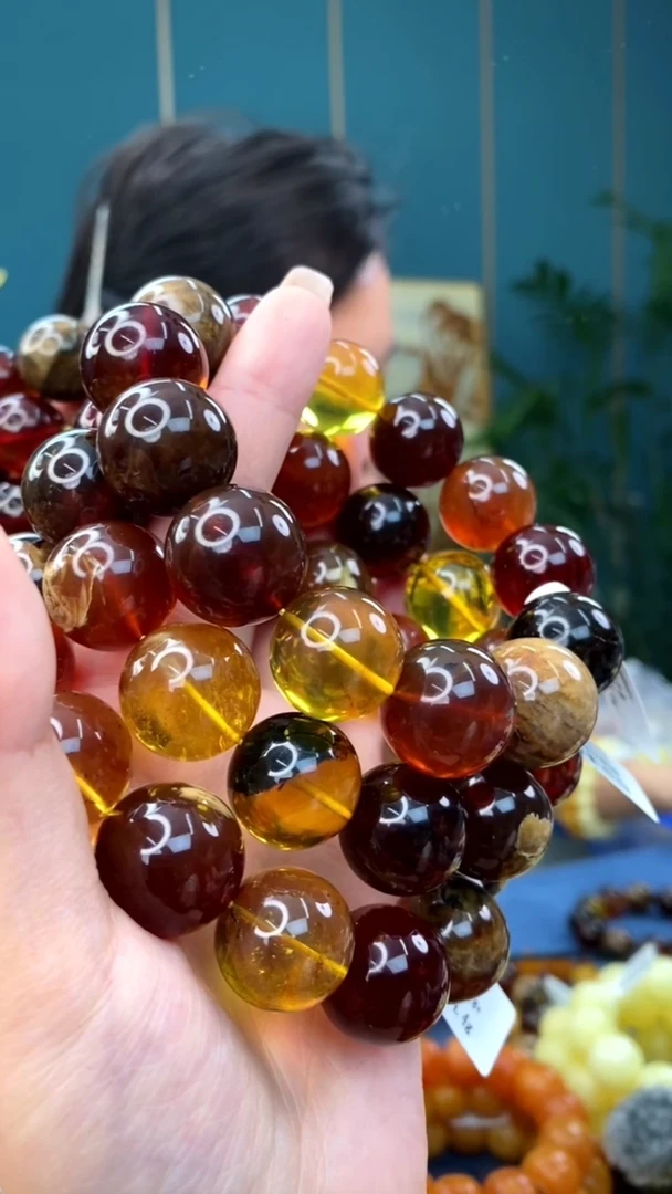 裸石琥珀未镶嵌11/22多样性发其一60