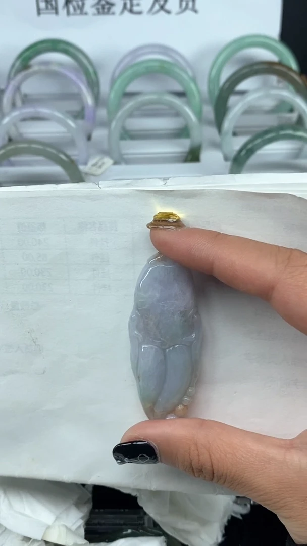 吊坠(不含链)未镶嵌翡翠天然缅甸翡翠A货