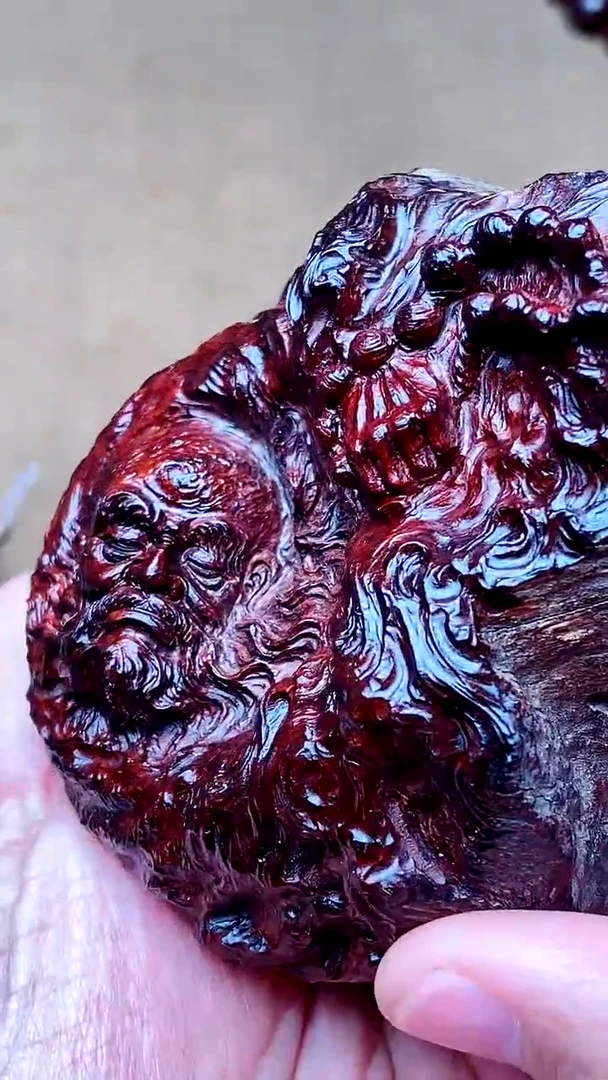 【闪购商品】檀香紫檀（小叶紫檀）罗汉手把件