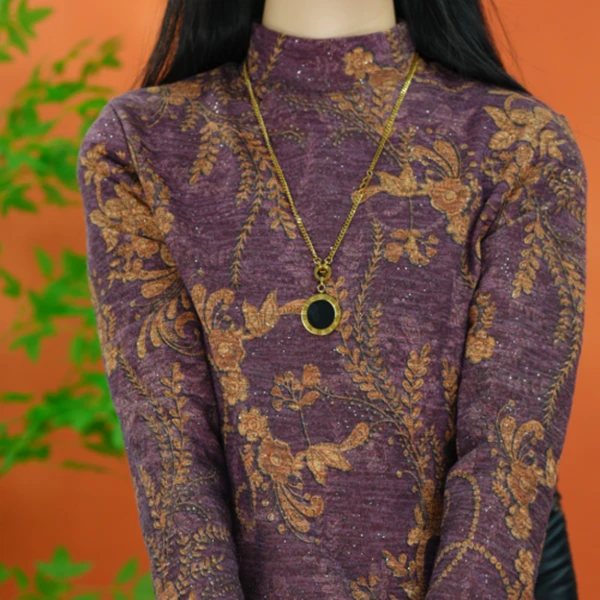 【出口原单】X2039 2025年专柜款高级亲肤打底衫显瘦弹性上衣真1219