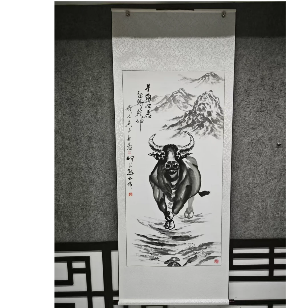 《星雨心愿》四尺 何江熊 国画