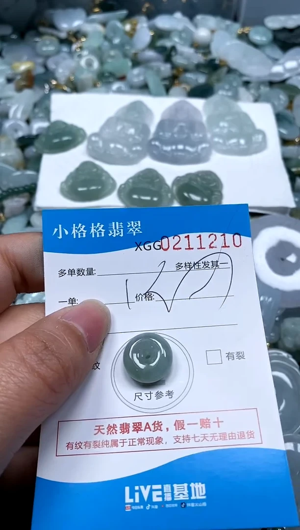 【闪购商品】翡翠颈饰未镶嵌闪购商品0211210