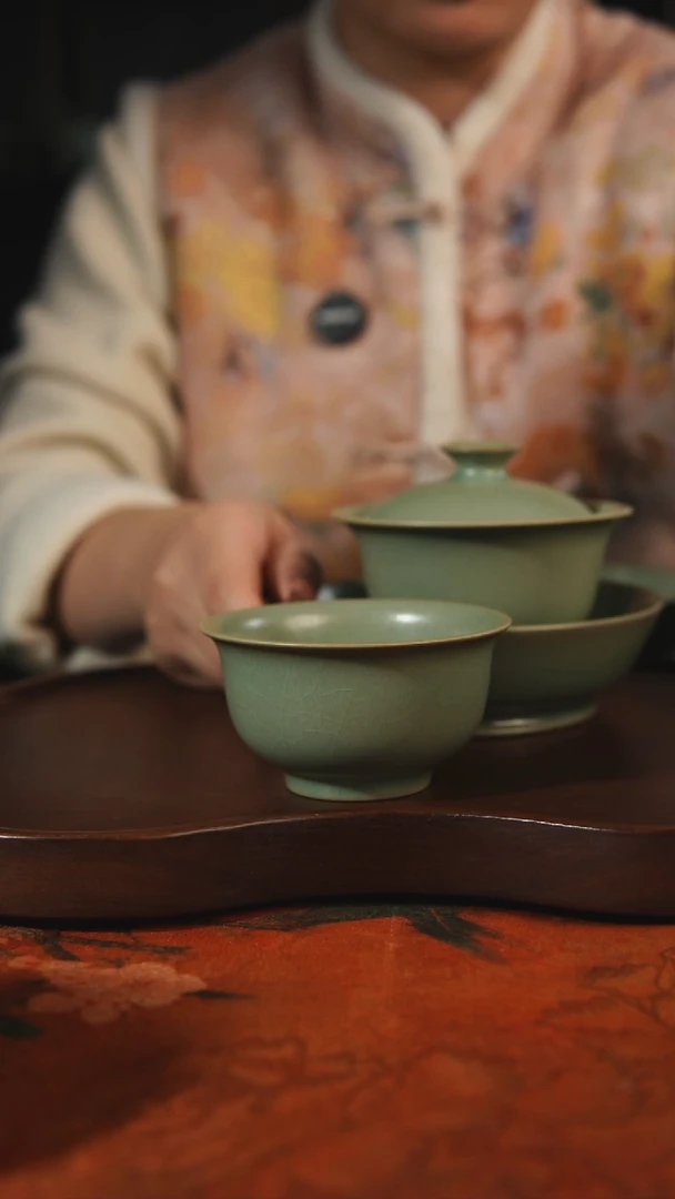 杯子瓷h***Y汝州原产地原矿仿古老釉q