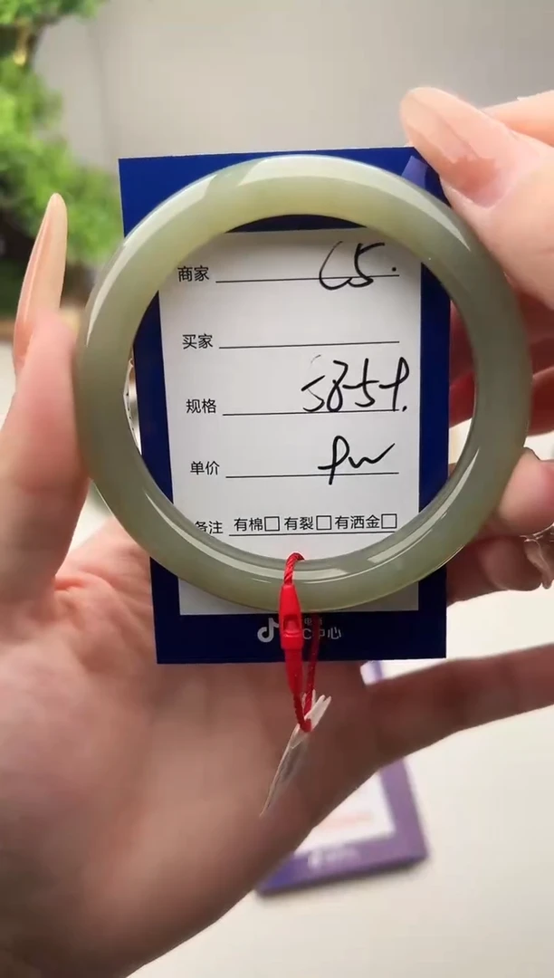 未镶嵌手镯和田玉微色差C5