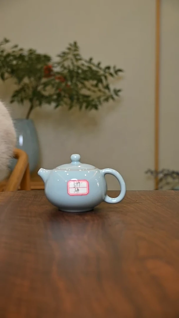 3#西施壶 天青 微瑕 朱晓辉款