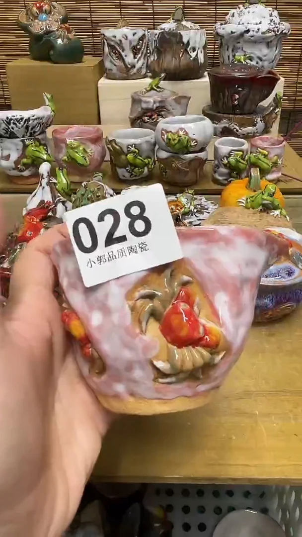 ?**?028精美粗陶手工柴烧