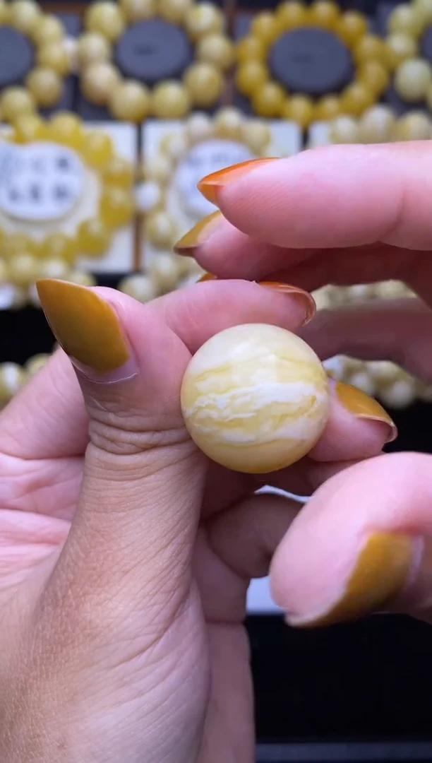 未镶嵌琥珀裸石大小姐珠宝22