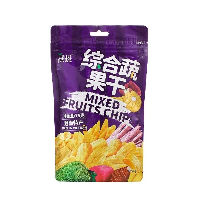 榙榙紫薯条/菠萝蜜果干/蔬果干/芋头条75g*5包保质期至11月1日