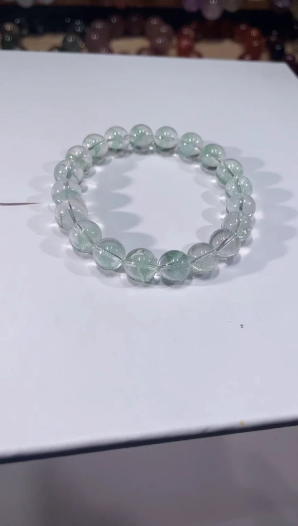 未镶嵌手链水晶A113翠幽灵手链
