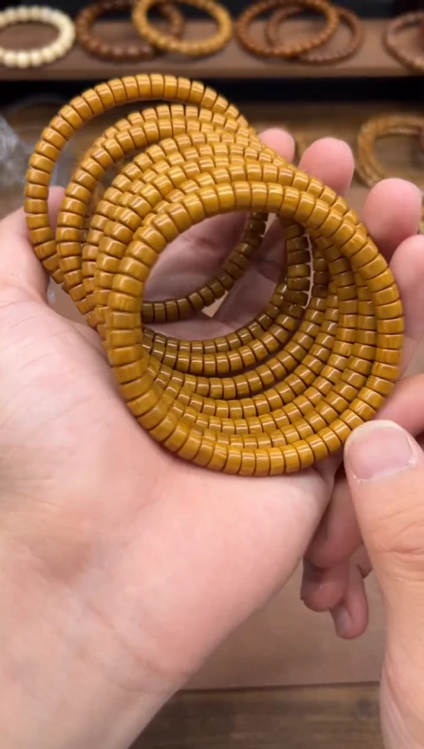 手串紫金鼠A364 黄金甲4*7鼠尖实心