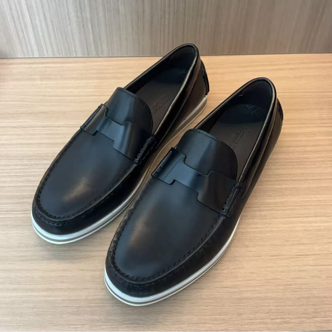 男鞋运动休闲男鞋黑色厚底男士休闲鞋百搭舒适时尚商务8002