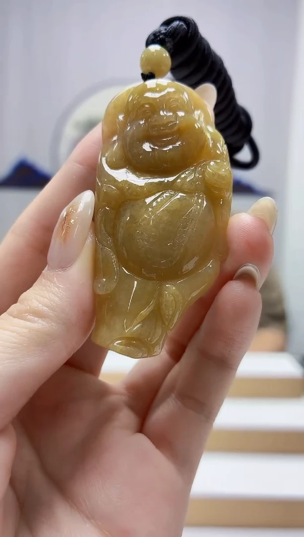 未镶嵌定制翡翠4917jw-毛货挂件11