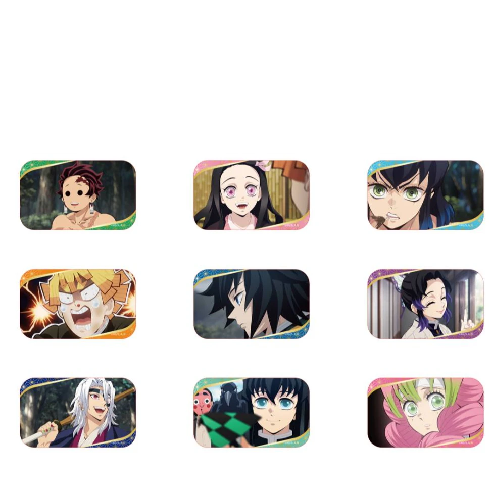 鬼灭之刃-TV-Q版-立绘-水彩动漫周边时透无一郎吧唧徽章盲盒代拆