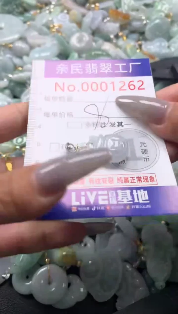 颈饰未镶嵌翡翠1262