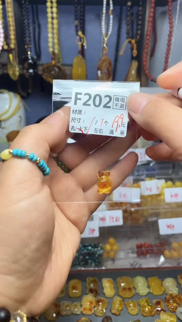 【闪购商品】琥珀珠宝奇石未镶嵌F202