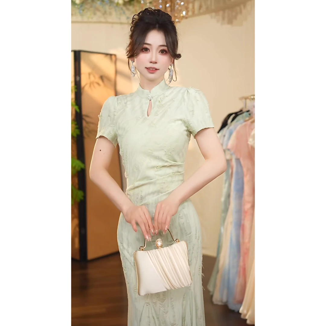 瑞瑞定制-1343（绿野仙踪）连衣裙Q7682