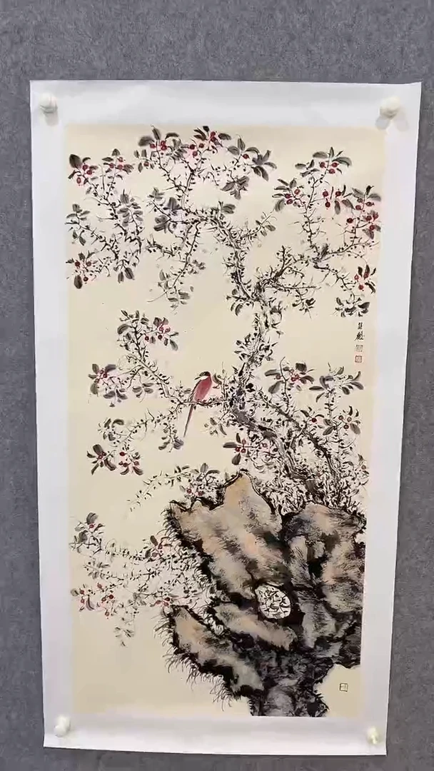 国画郭慧庆-8平尺-国画作品
