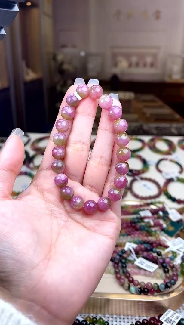 【闪购商品】碧玺/未镶嵌9mm+碧玺单圈多样性发货