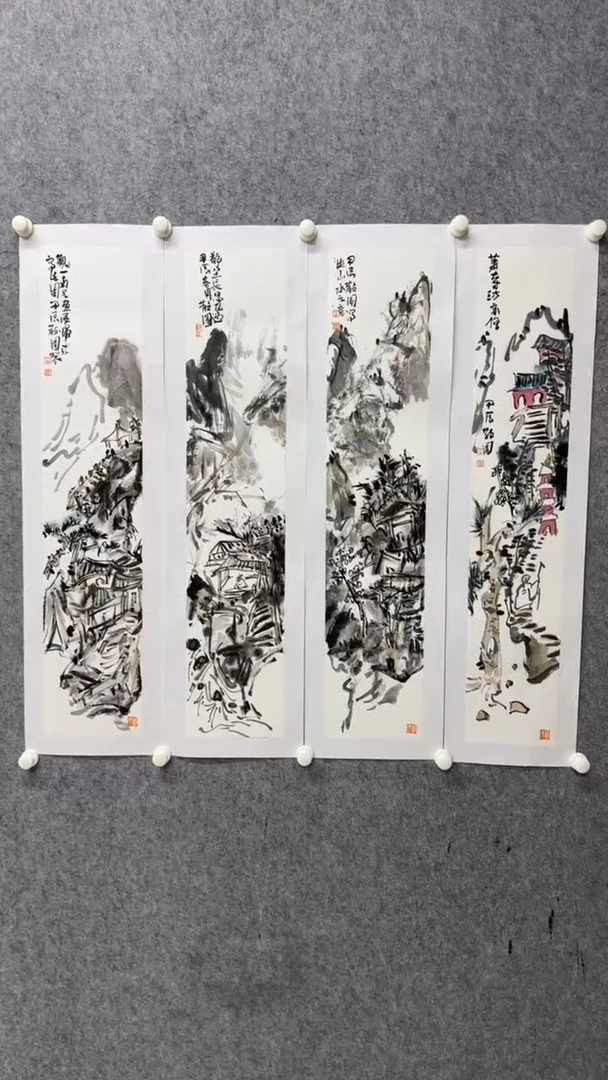 国画写意画花鸟画手绘
