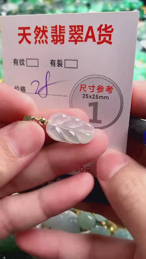 翡翠未镶嵌颈饰14005209