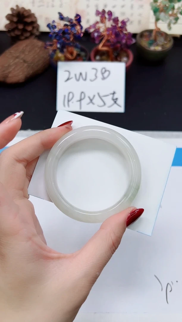 未镶嵌手镯石英质玉A223-51`52`53