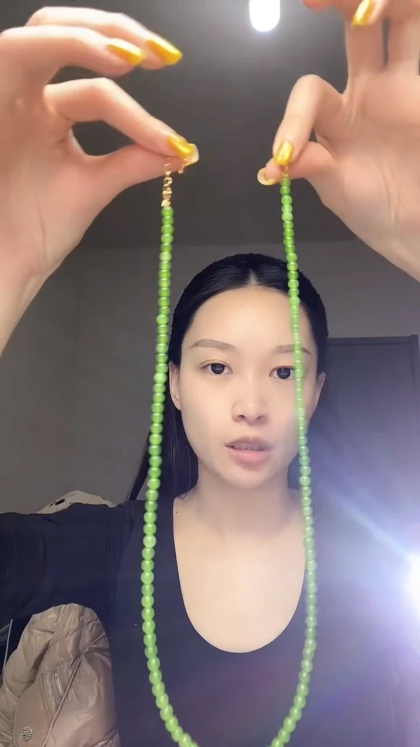 【闪购商品】和田玉（碧玉）项链14K金镶嵌诗宁甄选珠宝SYZB109