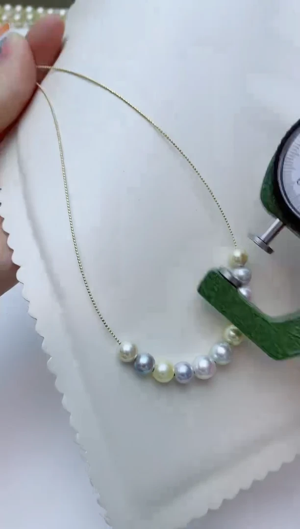海水珍珠未镶嵌颈饰A30