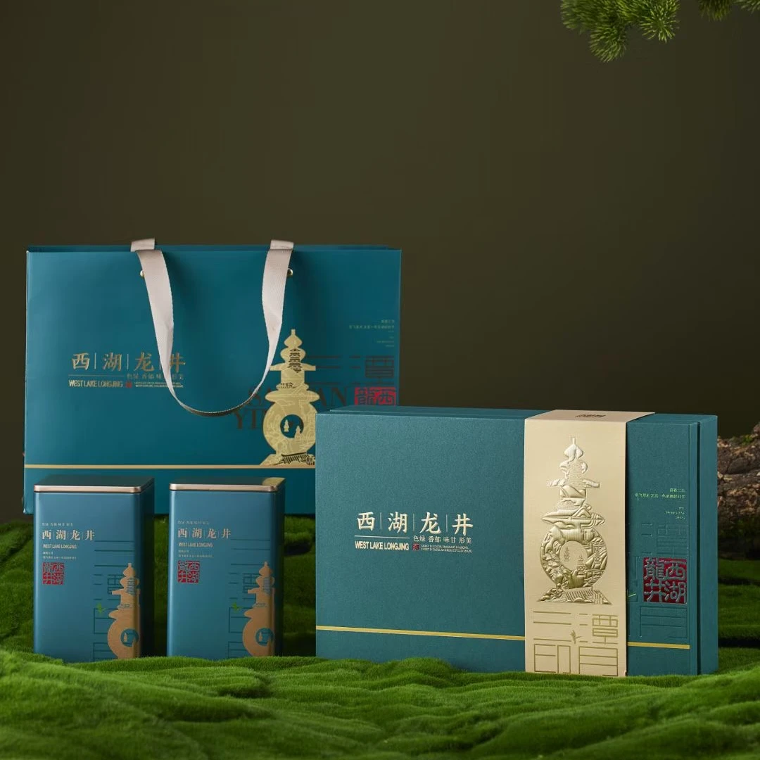 2025年头春头采西湖龙井蓝氏原物新茶上市大师手工炒制明前龙井