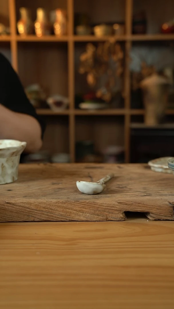 粉影系列的长柄勺1个