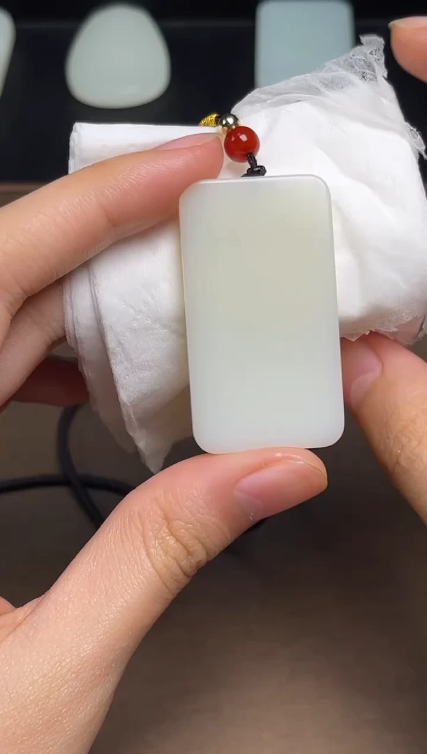 和田玉未镶嵌颈饰27