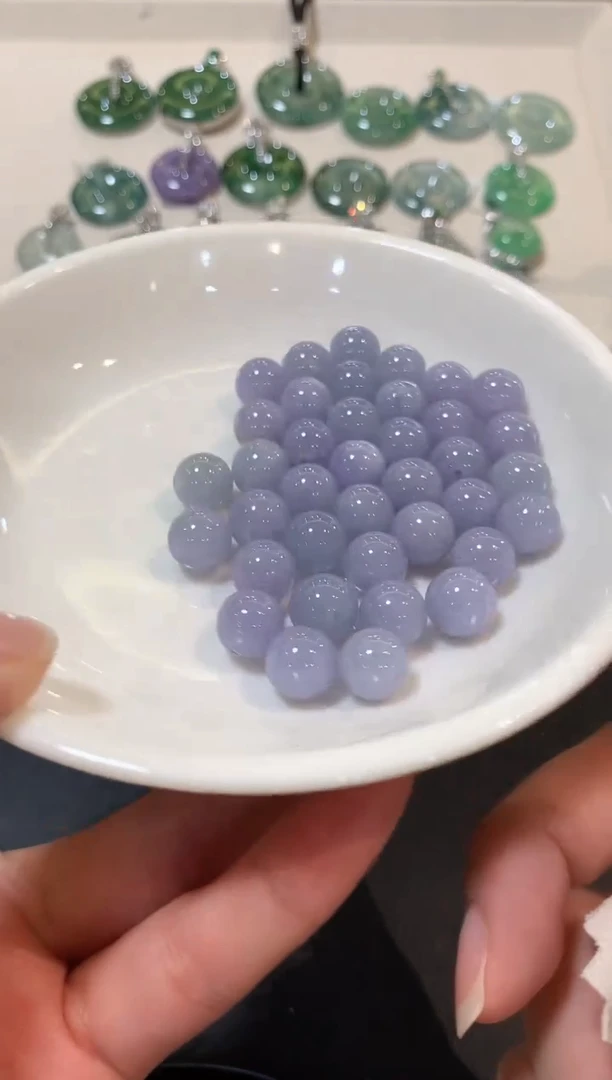 翡翠未镶嵌吊坠(不含链)b3紫色有色差多样性一件发货不退换