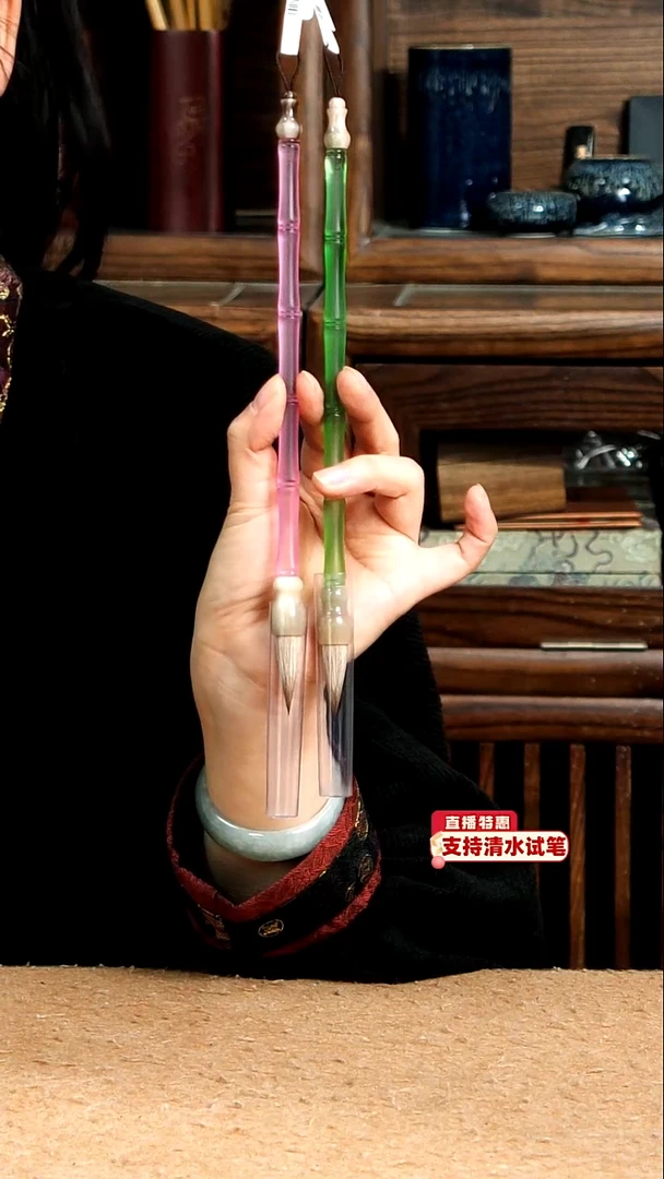 41号张小凤琉璃牛角九狼一羊蒜头2只装1*3