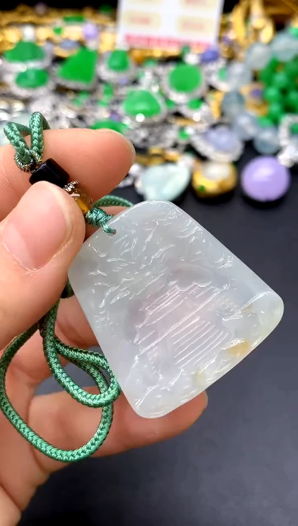 颈饰未镶嵌翡翠192-中国好珍宝