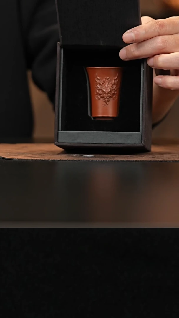 【闪购商品】紫砂茶杯允禾斋 九龙杯
