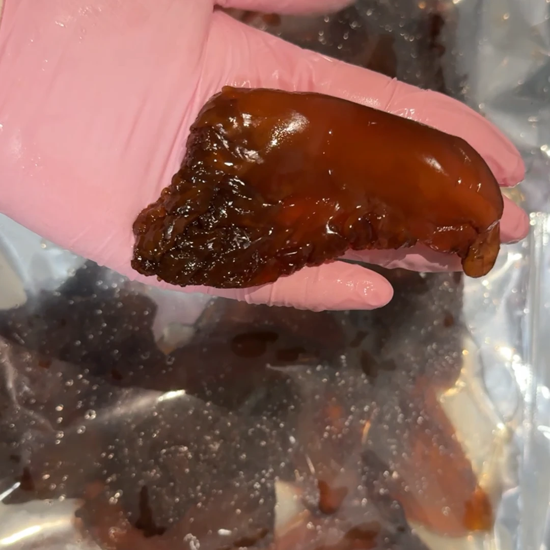 《纯正渤海湾海蜇头》肉质脆爽 口感清甜 1斤包邮