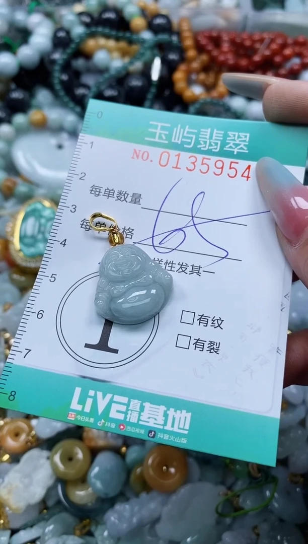 翡翠未镶嵌颈饰闪购0135954多样性发其一