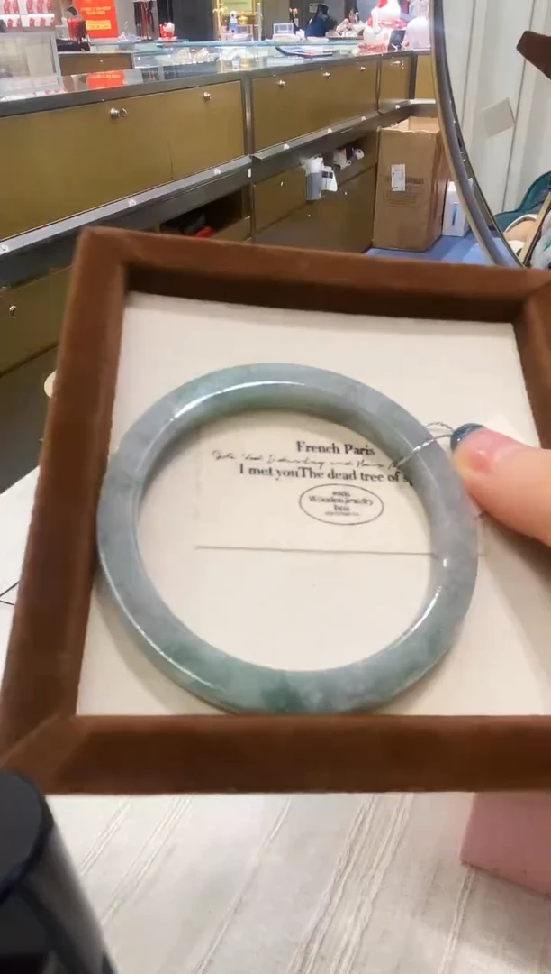 未镶嵌手镯翡翠58手镯mq