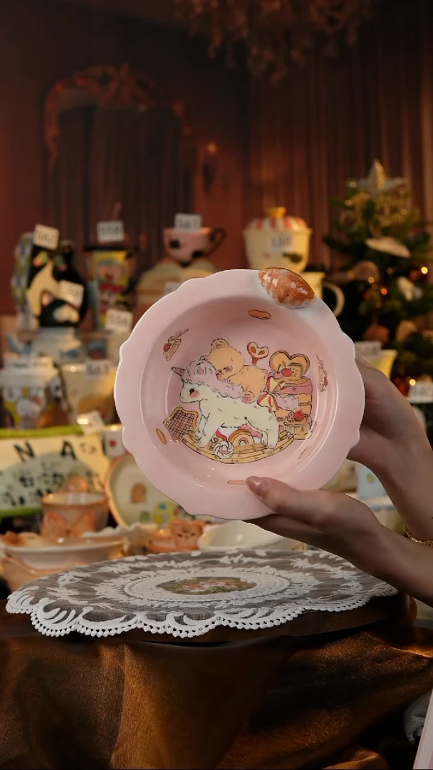 陶瓷便携款景德镇手工手绘陶瓷