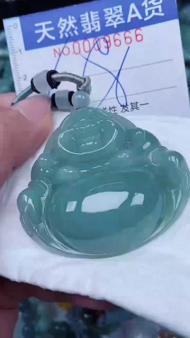 翡翠未镶嵌颈饰00009666