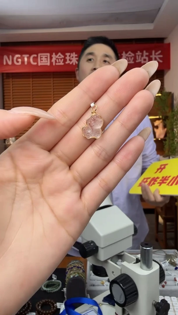 吊坠(不含链)银S925镶嵌水晶天然白水晶小马吊坠S925银