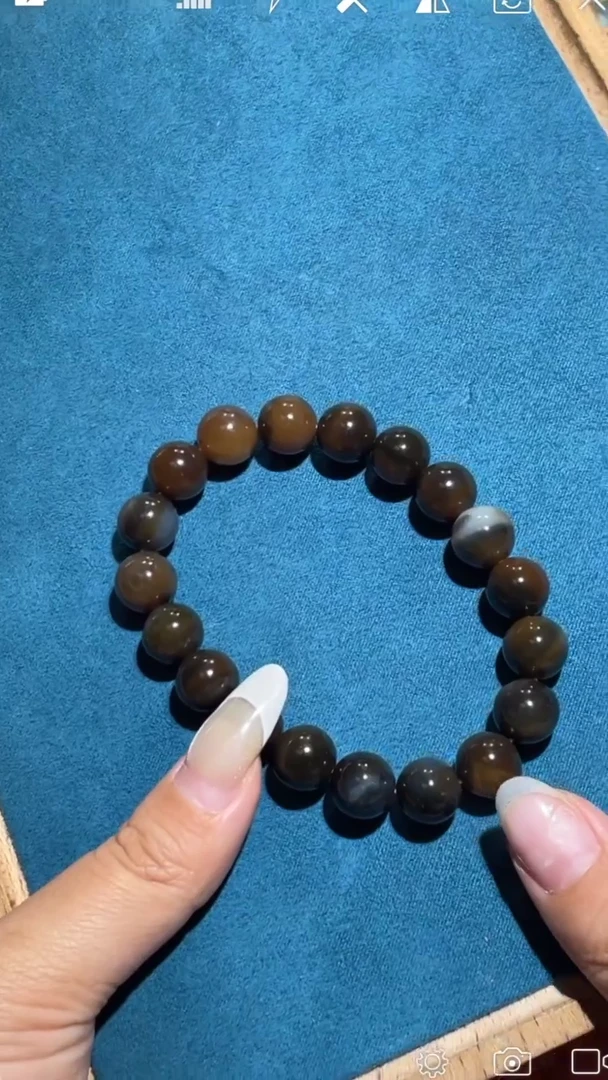 【闪购商品】和田玉XY未镶嵌圆珠 手串