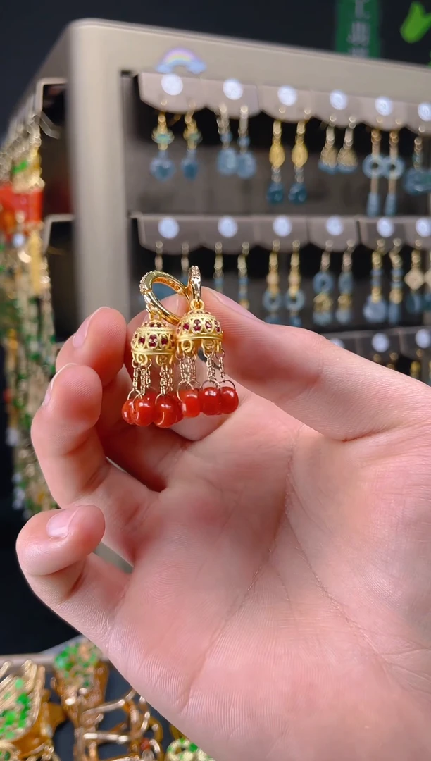 【闪购商品】翡翠耳饰合金0146翡翠饰品