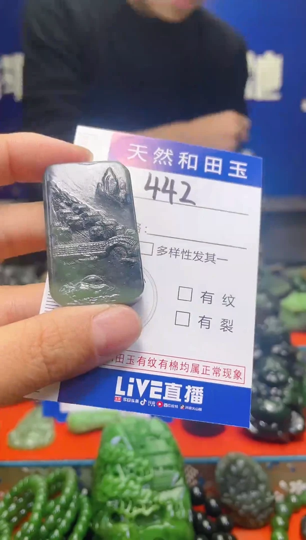 颈饰未镶嵌和田玉442