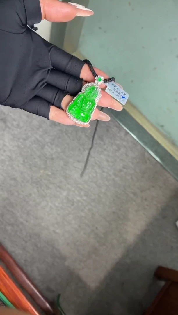 银S925镶嵌定制翡翠39定制翡翠-多样性发货（发其一）