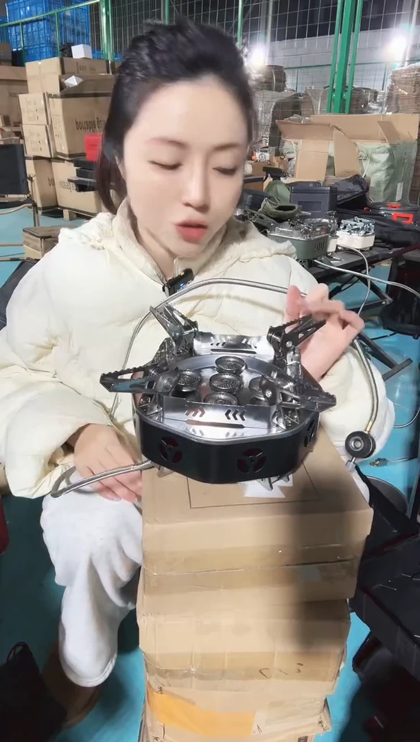 金属八角五星炉少许瑕疵